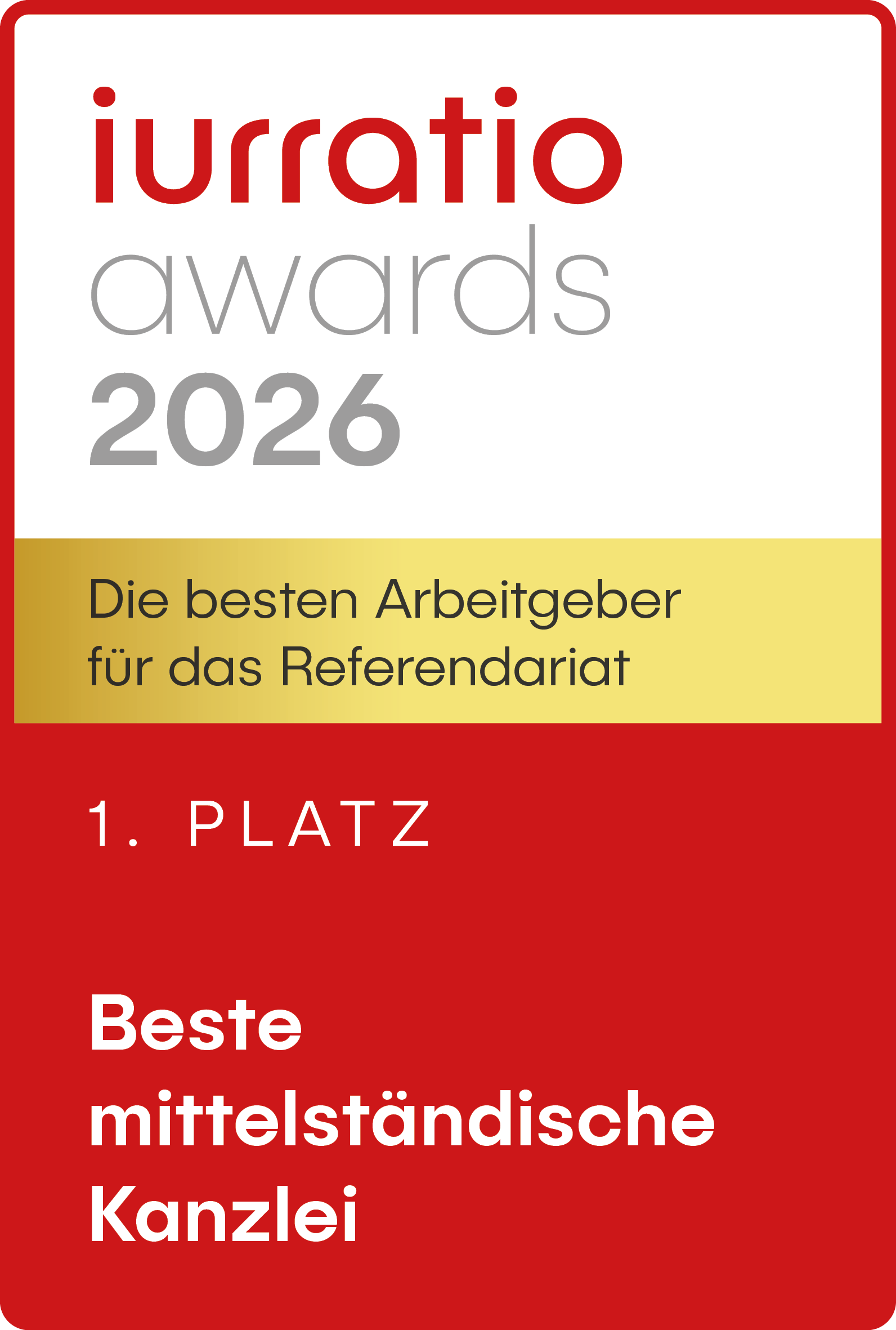 iurratio Award 2026